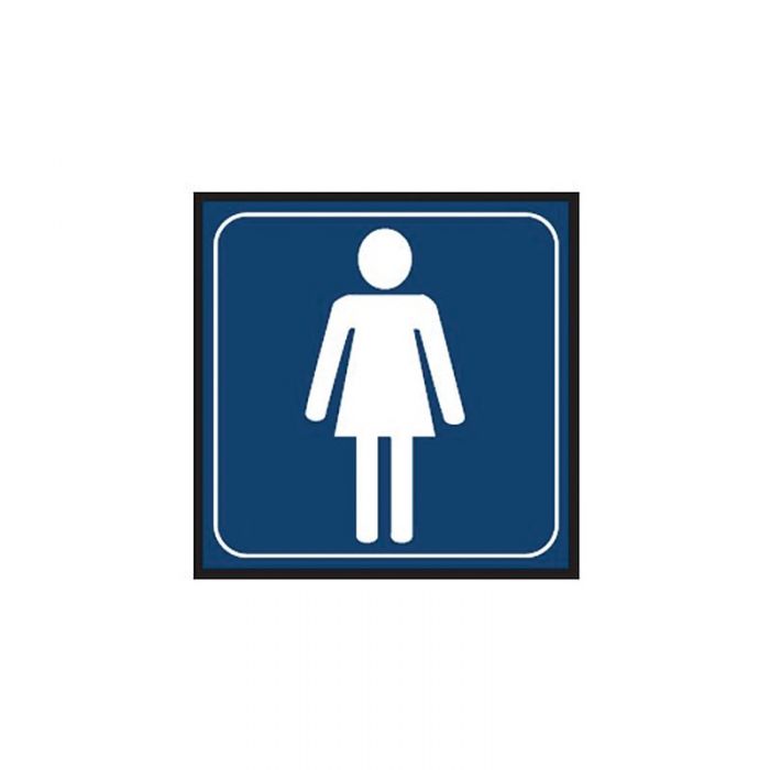 852741 Engraved Office Sign - Female Graphic 