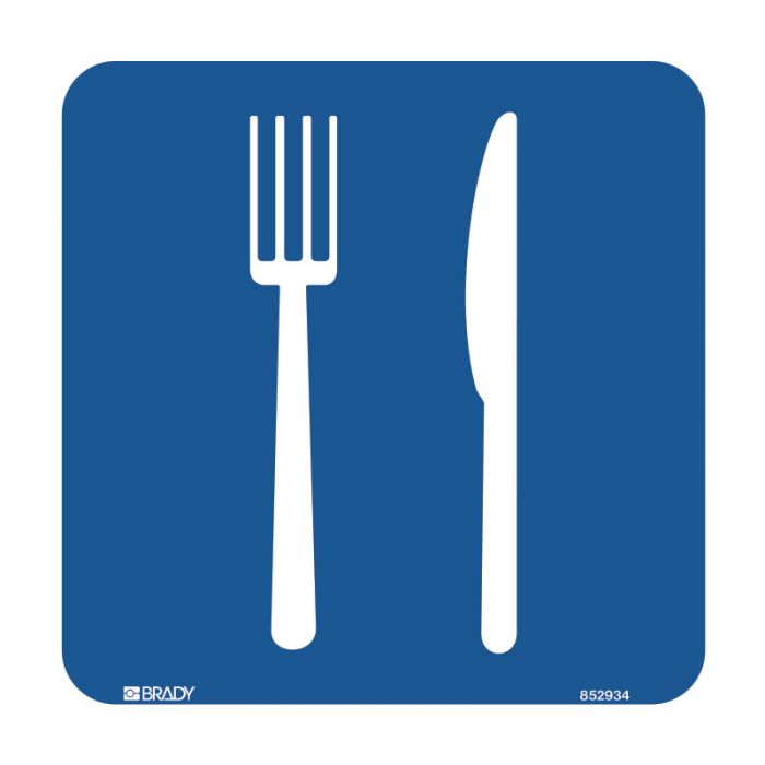 852934 Hospital-Nursing Home Sign - Cutlery Symbol 
