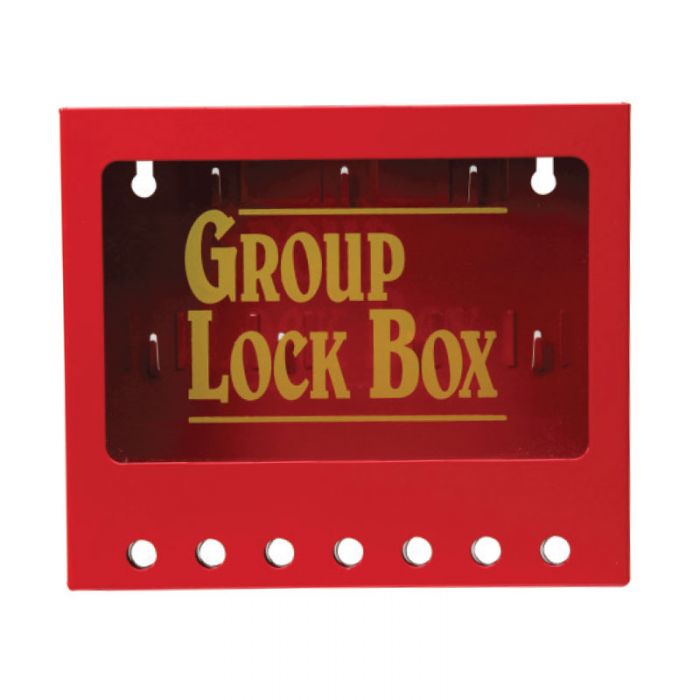 854243 Wallmount Group Lock Box 7 Hole