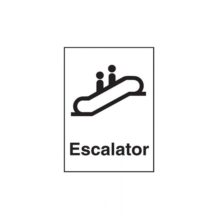 856242 Public Area Sign - Escalator 