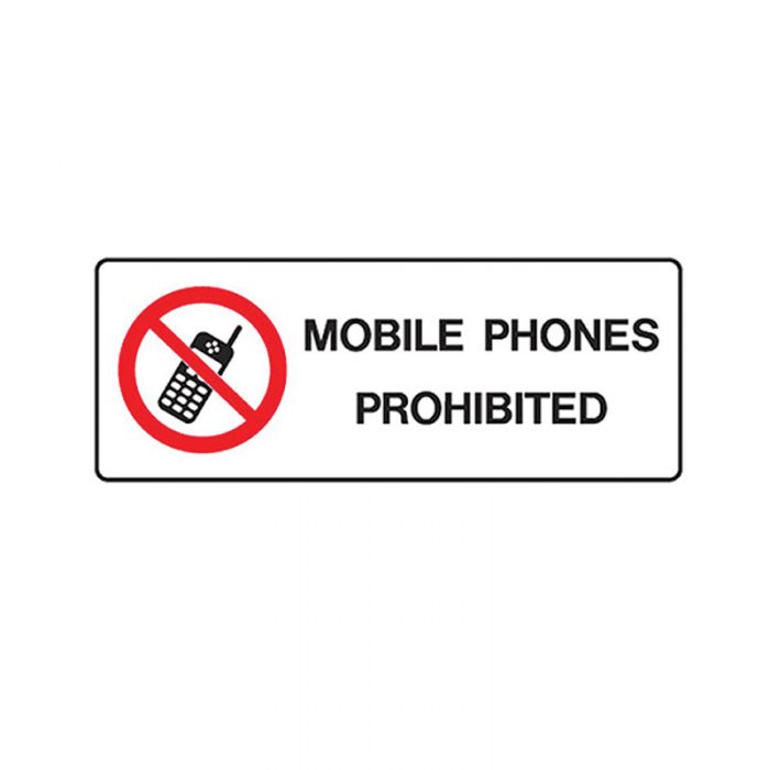 856357 Mobile Phone Sign - Mobile Phones Prohibited 