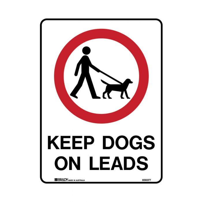 856377 Park Sign - Keep Dogs On Leads 