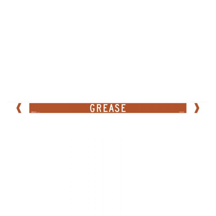 860047 Pipemarker - Grease