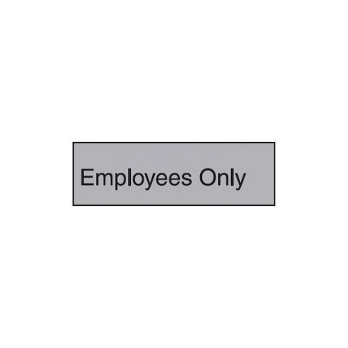 863066 Engraved Office Sign - Employees Only 