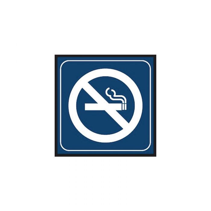863100 Engraved Office Sign - No Smoking Graphic 