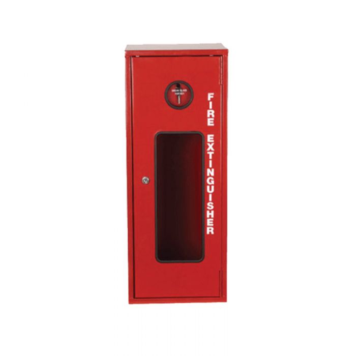 864446 4.5kg Lockable Fire Extinguisher Cabinet 