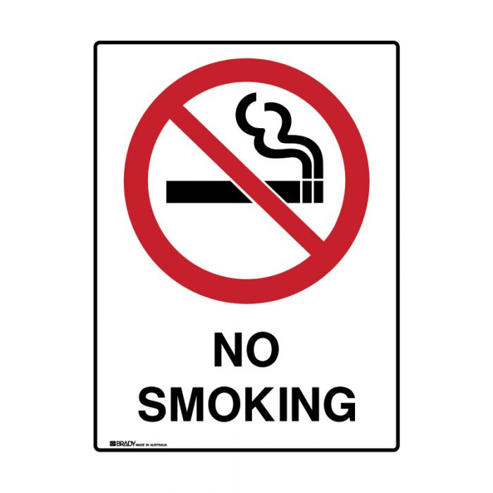 868813 UltraTuff Sign - No Smoking 