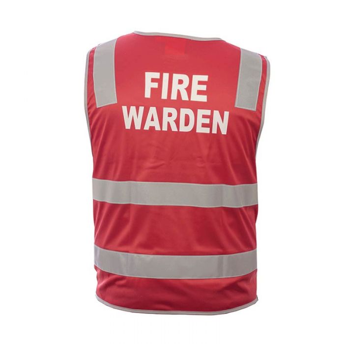 877945 Fire Warden Vest Small 