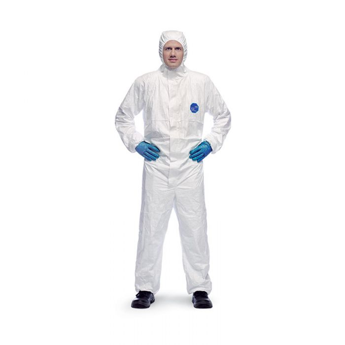878105 DuPont Tyvek Classic Xpert Hooded Coverall 2XL Carton of 100