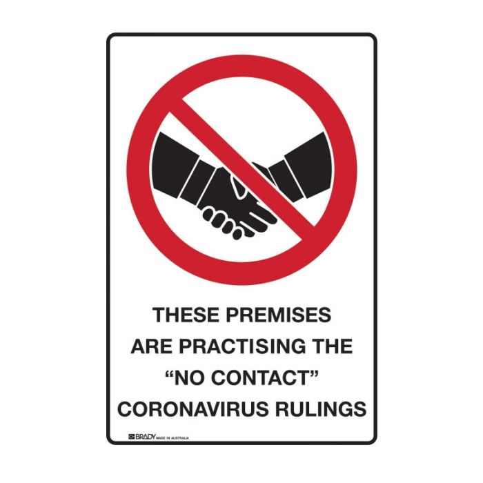 Prohibition Sign - In Light Of Concerns