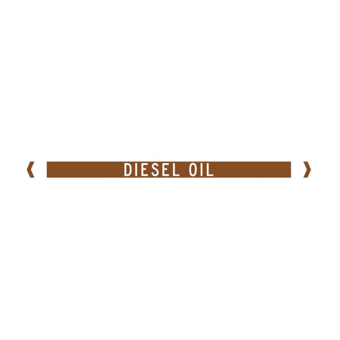 879932 Pipemarker - Diesel Oil