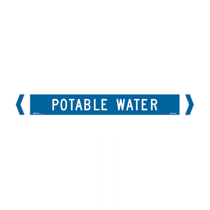 890400 Pipemarker - Portable Water