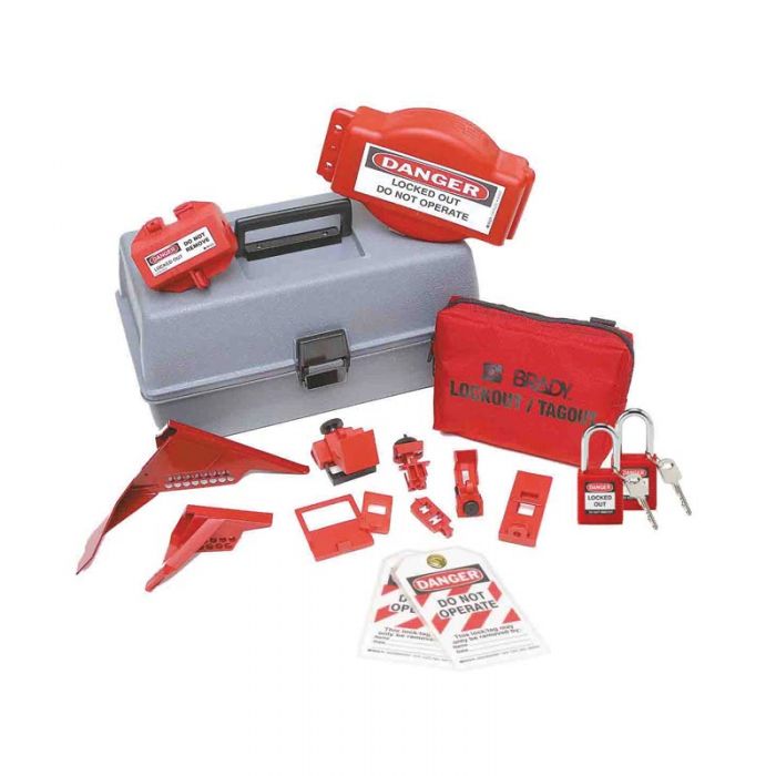 99684 Kit with Brady Safety Padlock & Tags