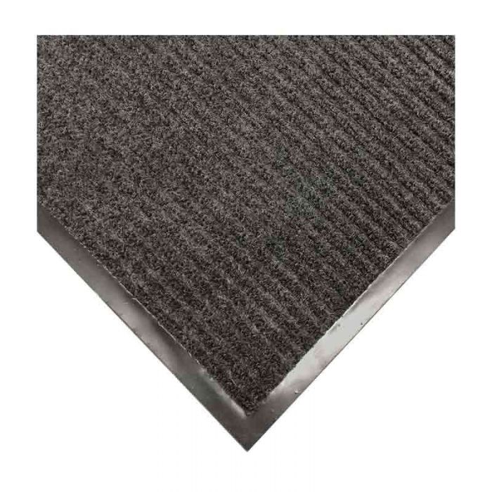 Economy Ribbed Entrance Mat - Charcoal 600 x 900mm