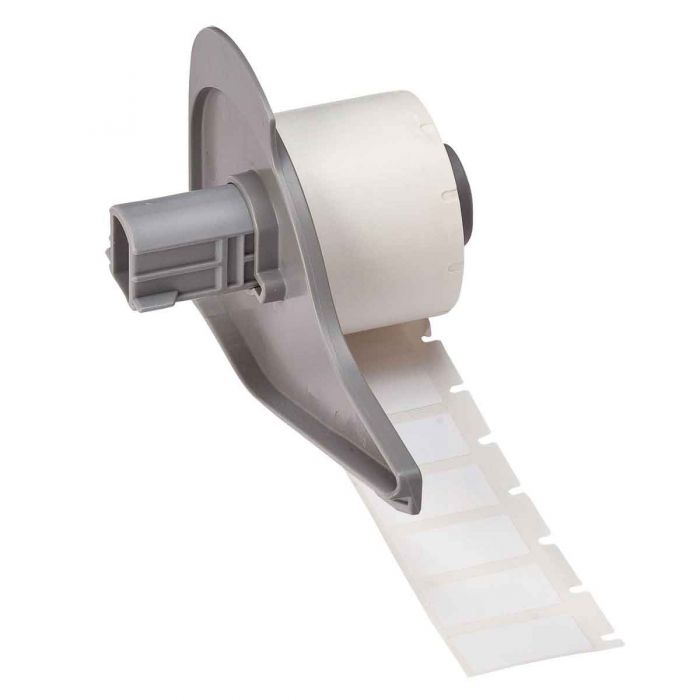 Repositionable Multi-Purpose Vinyl Cloth Labels for M7 Printers - 12.70 mm (H) x 25.40 mm (W)