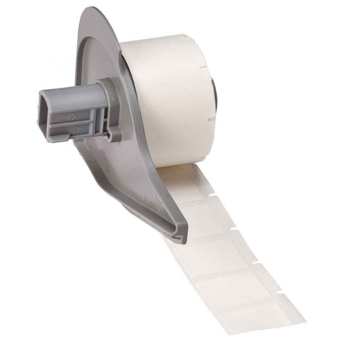 Repositionable Multi-Purpose Vinyl Cloth Labels for M7 Printers - 25.40 mm (H) x 19.05 mm (W)
