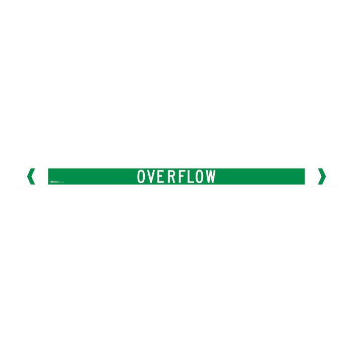 PF830055 Pipemarker - Overflow