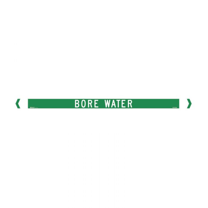 PF830130 Pipemarker - Bore Water