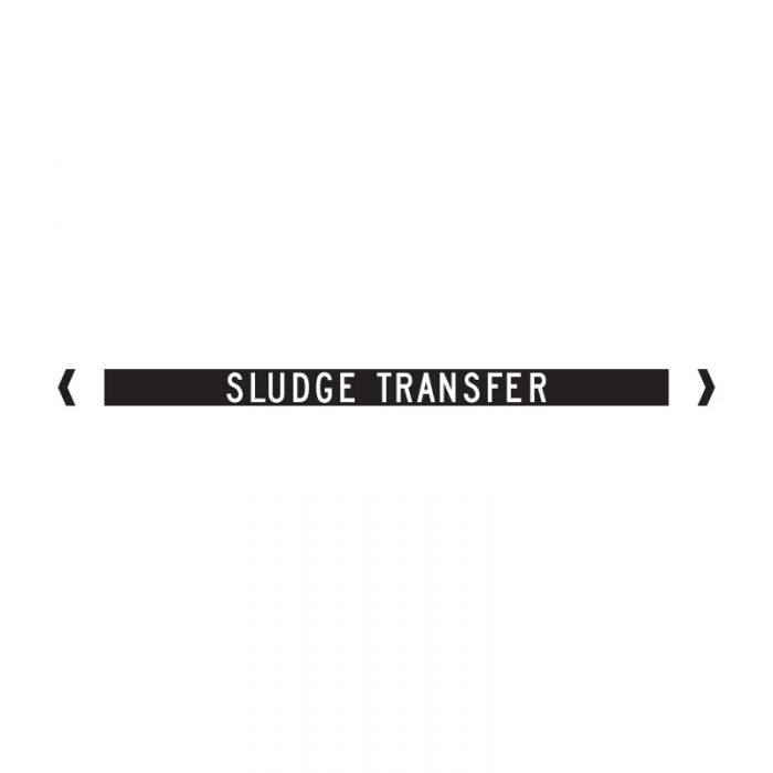 PF830908 Pipemarker - Sludge Transfer