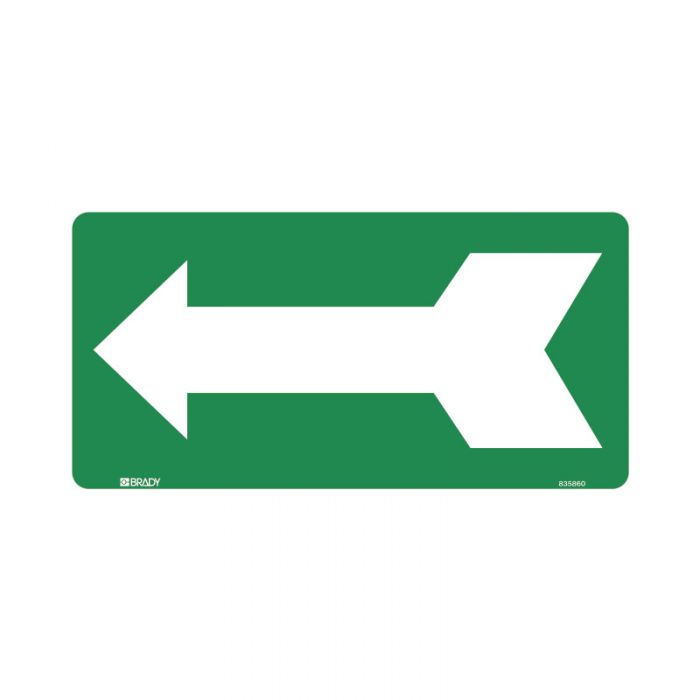 PF832753 Directional Sign - Arrow Left Green 