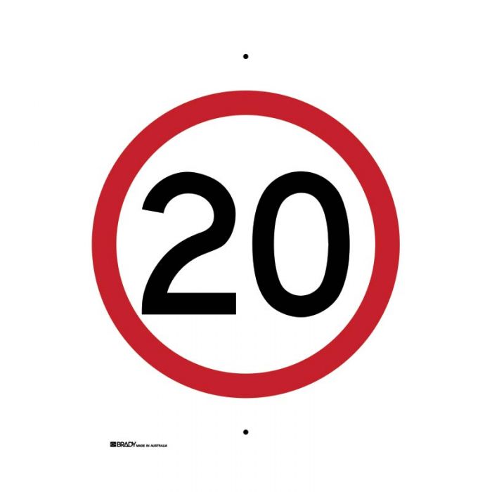 PF833943 Speed Limit Sign - 20 