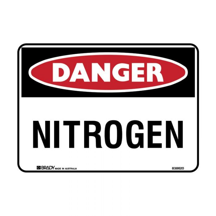 PF841302 Danger Sign - Nitrogen 