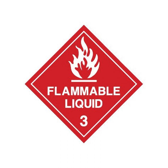 PF860064_Dangerous_Goods_Labels_-_Flammable_Liquid_3_-White- 