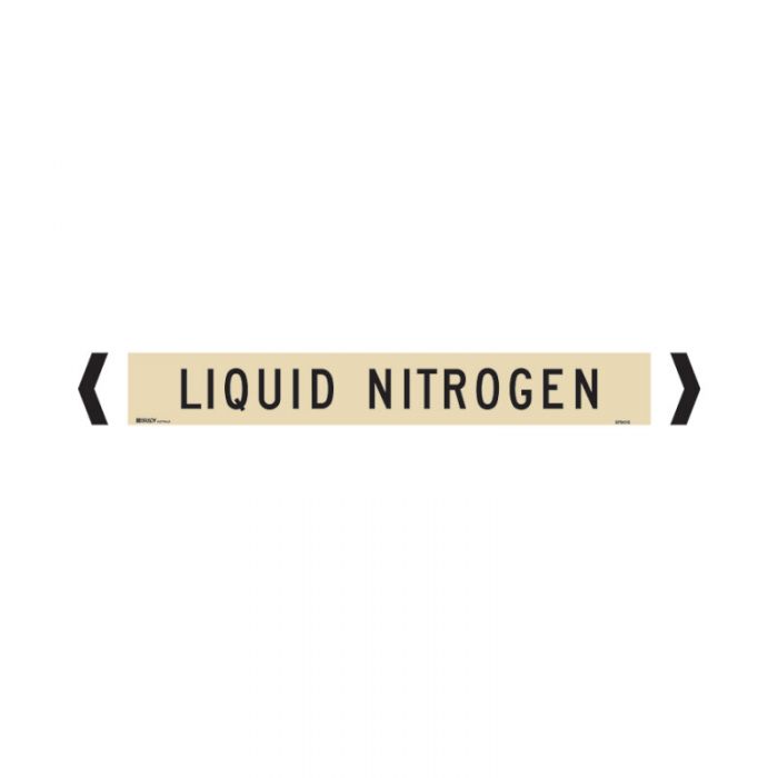 PF879215 Pipemarker - Liquide Nitrogen
