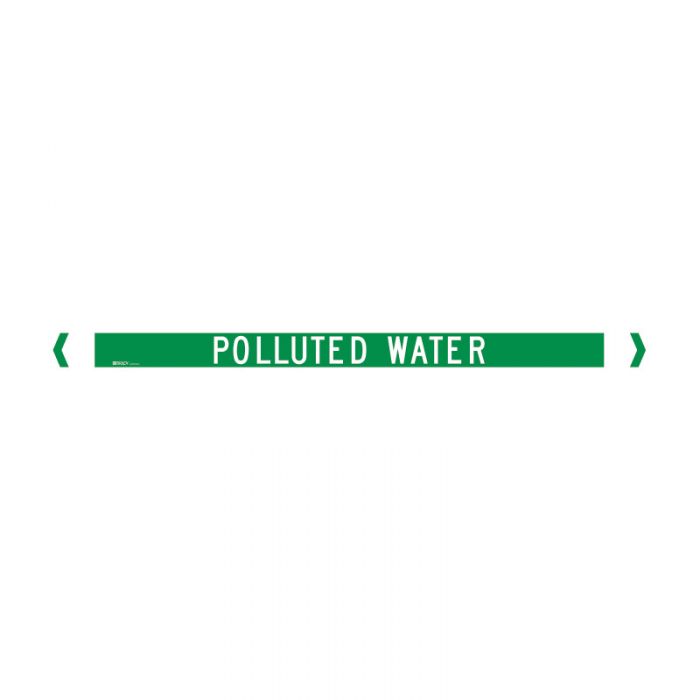 PF890401 Pipemarker - Polluted Water