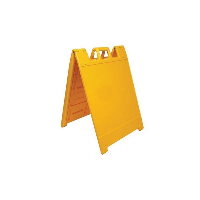 Heavy Duty Barricade Stand - Style A Yellow
