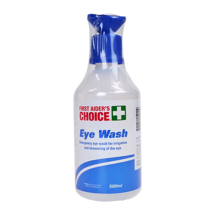 FAC Saline Eye Rinse w/ Eye Cap 500ml