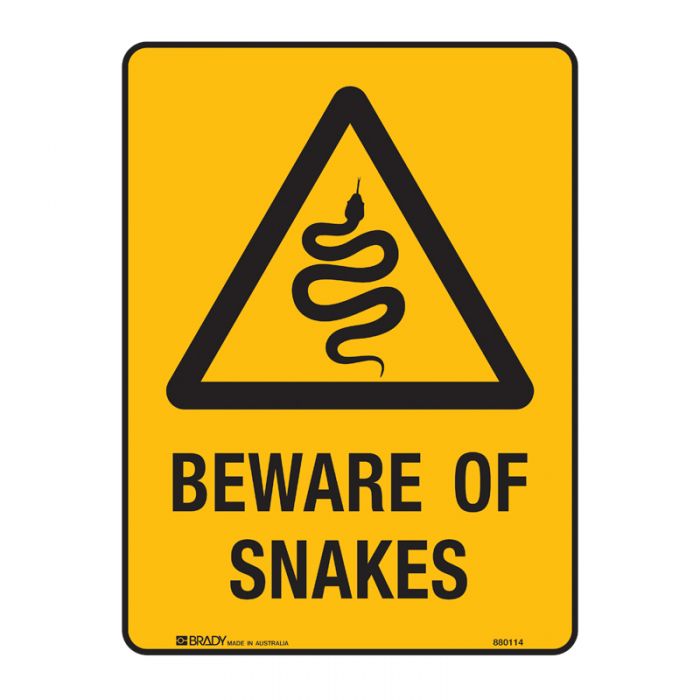 Warning Signs - Beware of Snakes