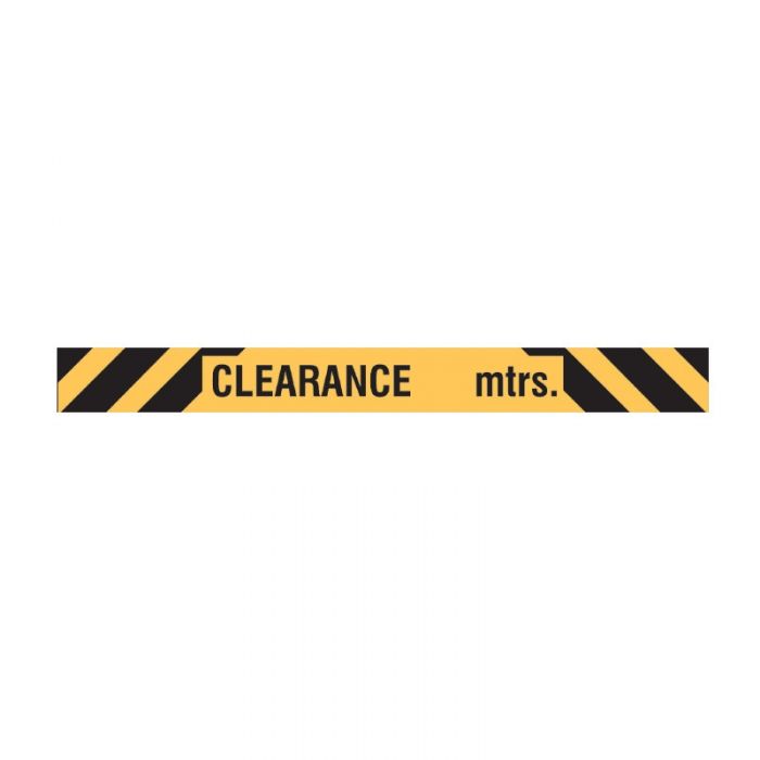 Semi Custom Entry & Overhead Sign - Clearance__ mtrs (Metal) H150mm x W1500mm