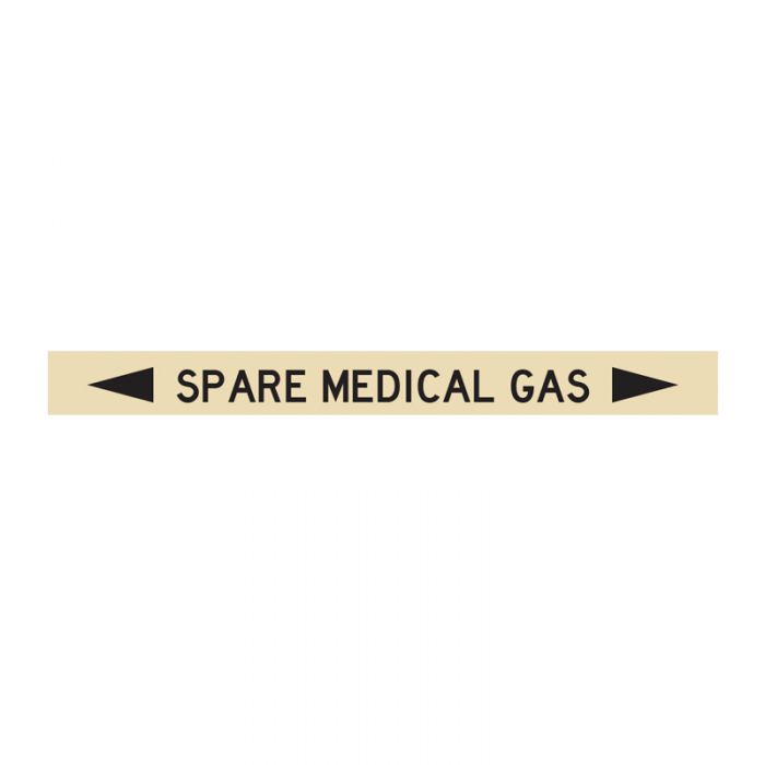 Pipemarker - Spare Medical Gas - Pack of 10