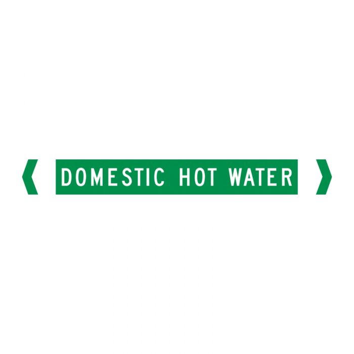 Pipemarker - Domestic Hot Water