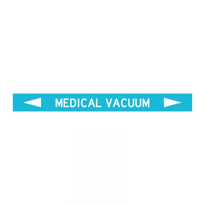 Pipemarker - Medical Vacuum - Pack of 10